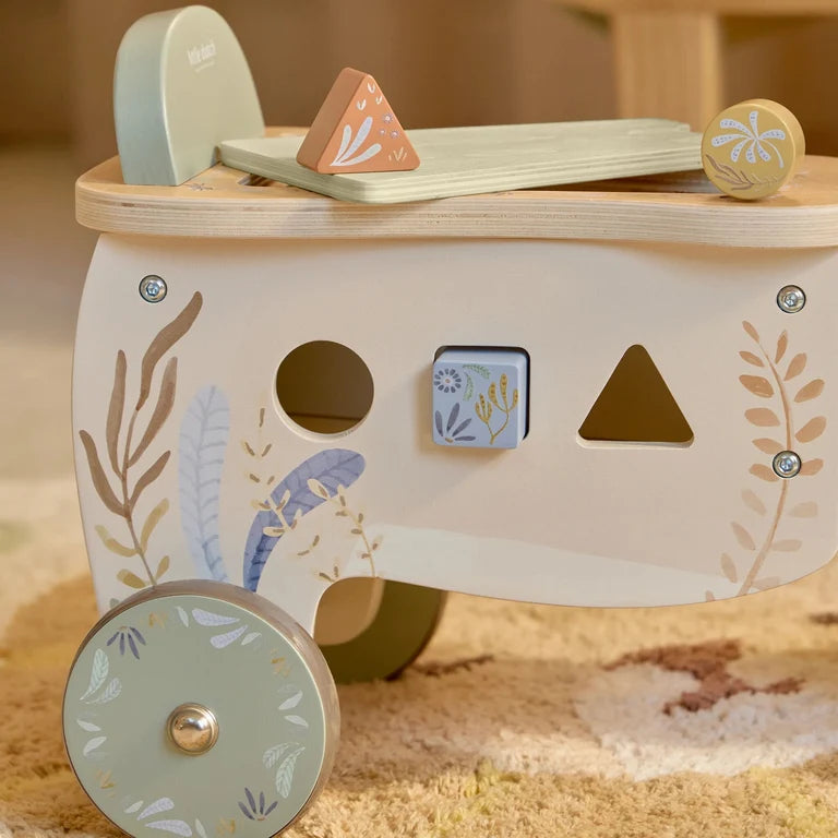 Porteur Lion en bois – Safari Friends