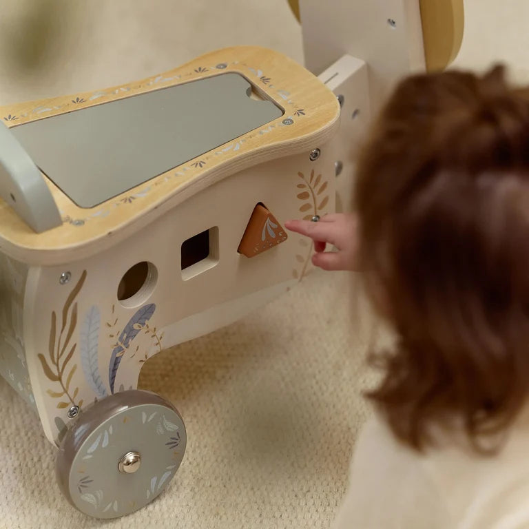 Porteur Lion en bois – Safari Friends