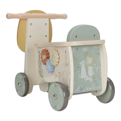 Porteur Lion en bois - Safari Friends