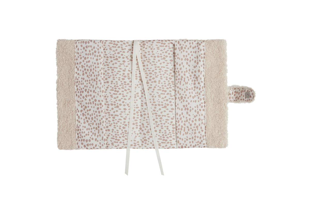 Protège carnet de santé Boucle, coloris Naturel, vue détail 1