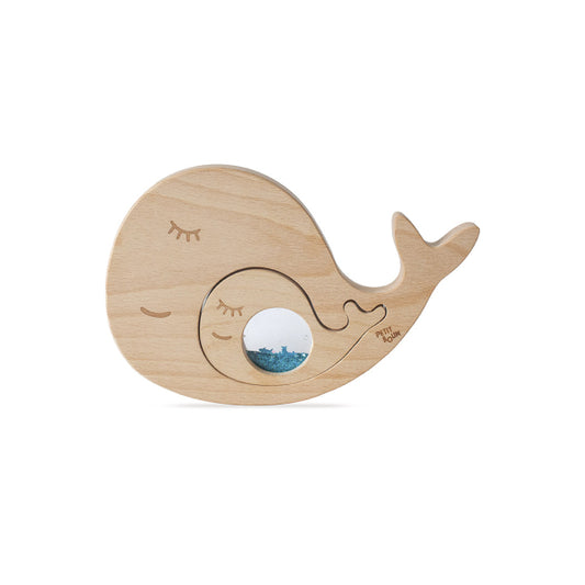 Puzzle sensoriel – Whale and baby