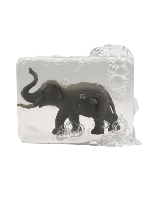Savon avec figurine surprise - Éléphant