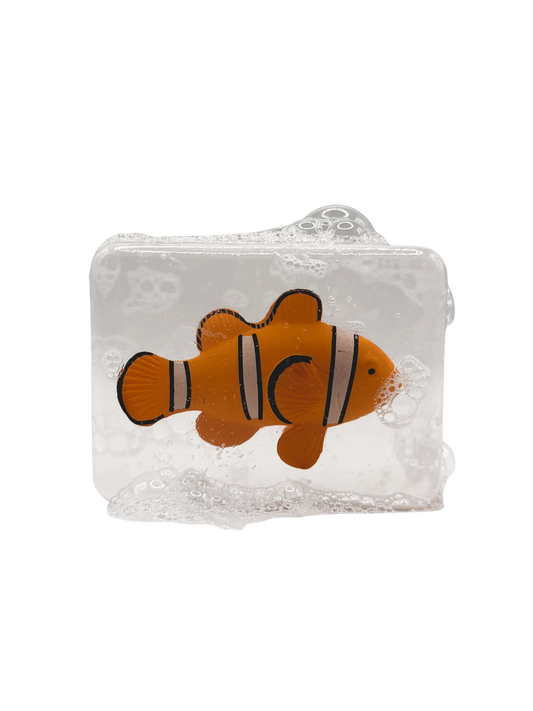 Savon avec figurine surprise - Poisson Clown