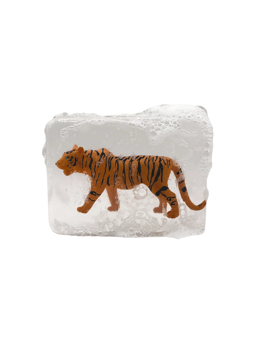 Savon avec figurine surprise - Tigre