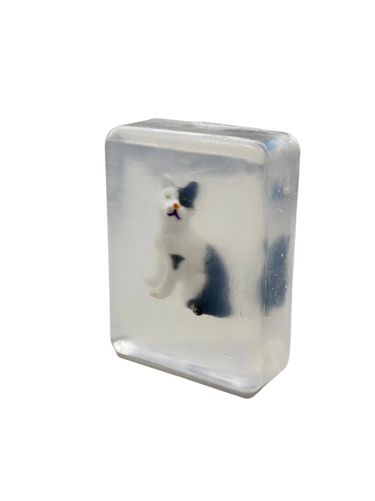 Savon avec figurine surprise - Chat