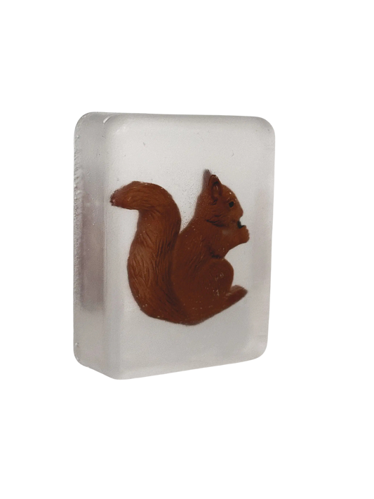 Savon avec figurine surprise - Écureuil