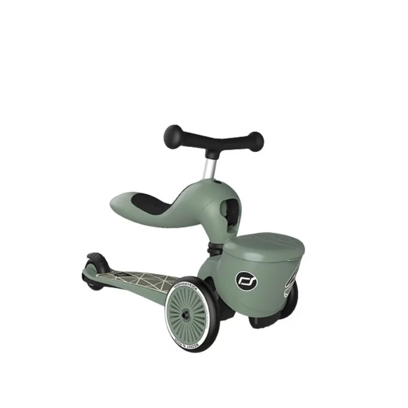 Porteur évolutif en trottinette - Vert