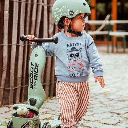 Porteur évolutif en trottinette - Vert