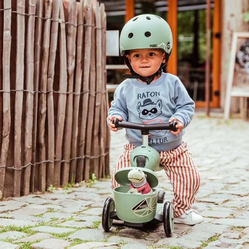 Porteur évolutif en trottinette - Vert