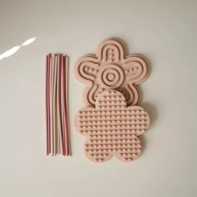 Jeu sensoriel en silicone - Fleur