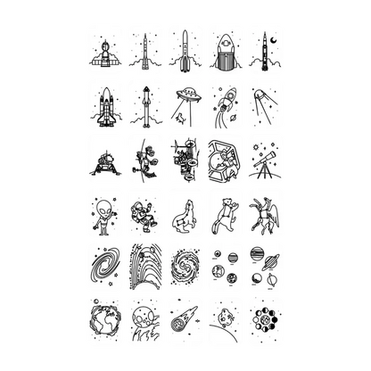 Tablette à dessin - Kidydraw Mini - Galaxie