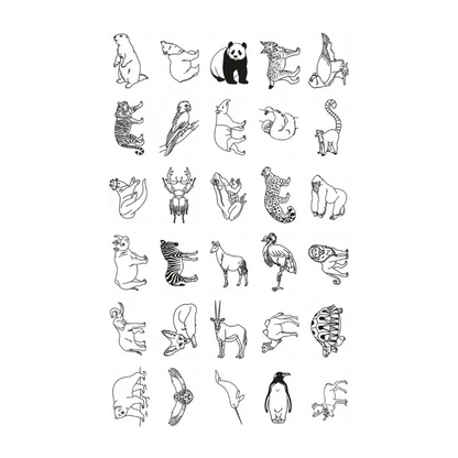 Tablette à dessin - Kidydraw Mini - Animaux autour du monde