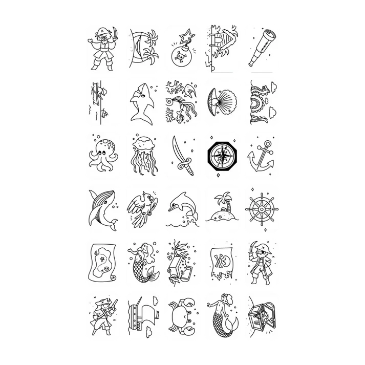 Tablette à dessin - Kidydraw Mini - Océans & Pirates