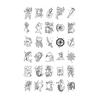 Tablette à dessin - Kidydraw Mini - Océans & Pirates