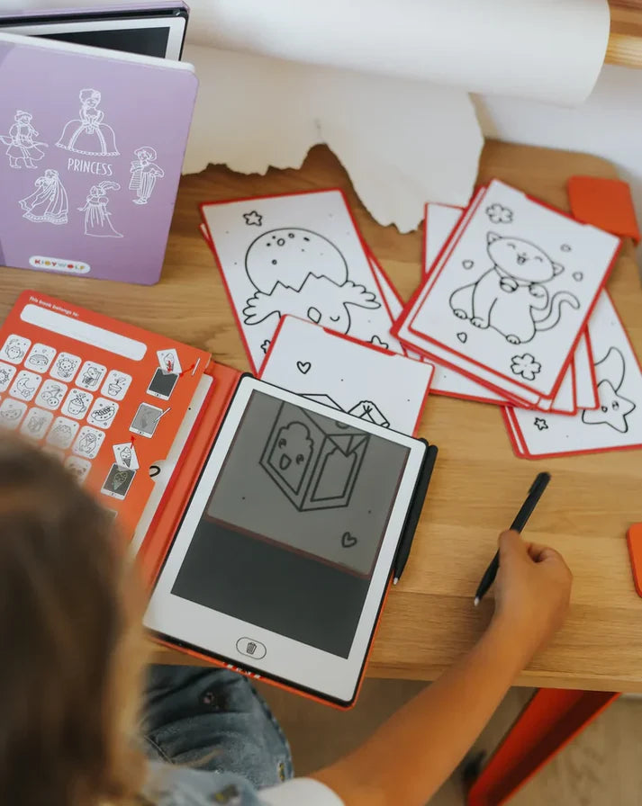 Tablette à dessin - Kidydraw Mini - Animaux autour du monde