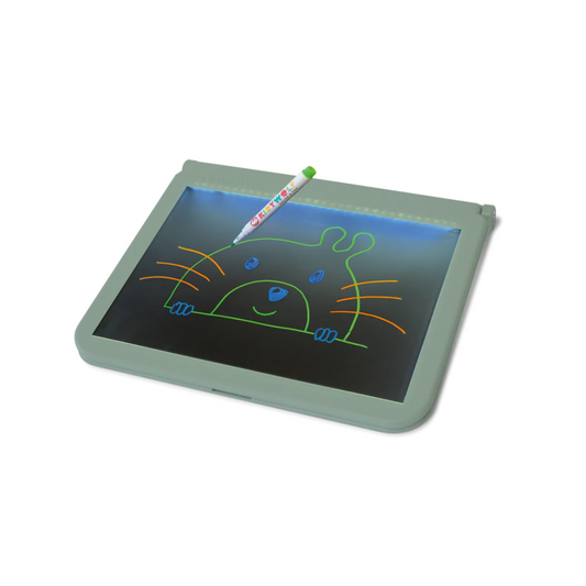 Tablette lumineuse à dessiner Kidydraw Pro avec dessin illuminé et stylet