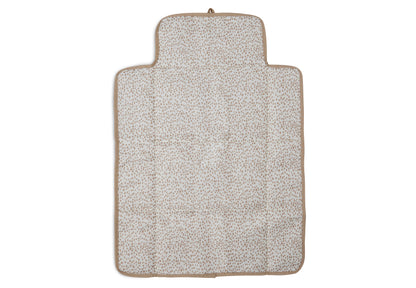 Tapis à langer nomade Boucle, coloris Biscuit, vue détail 1