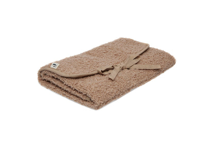 Tapis à langer nomade Boucle, coloris Biscuit, vue détail 3