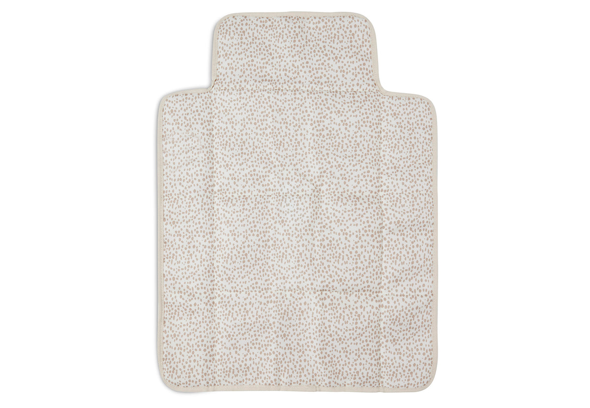 Tapis à langer nomade Boucle, coloris Naturel, vue détail 1