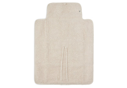 Tapis à langer nomade Boucle, coloris Naturel, vue détail 2