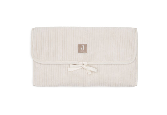 Tapis à langer nomade – Cloudy Rib Oatmeal