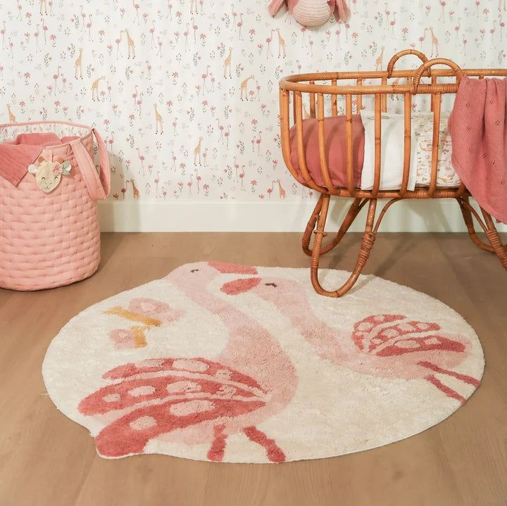 Tapis décoratif - Flamant Rose - Safari Friends