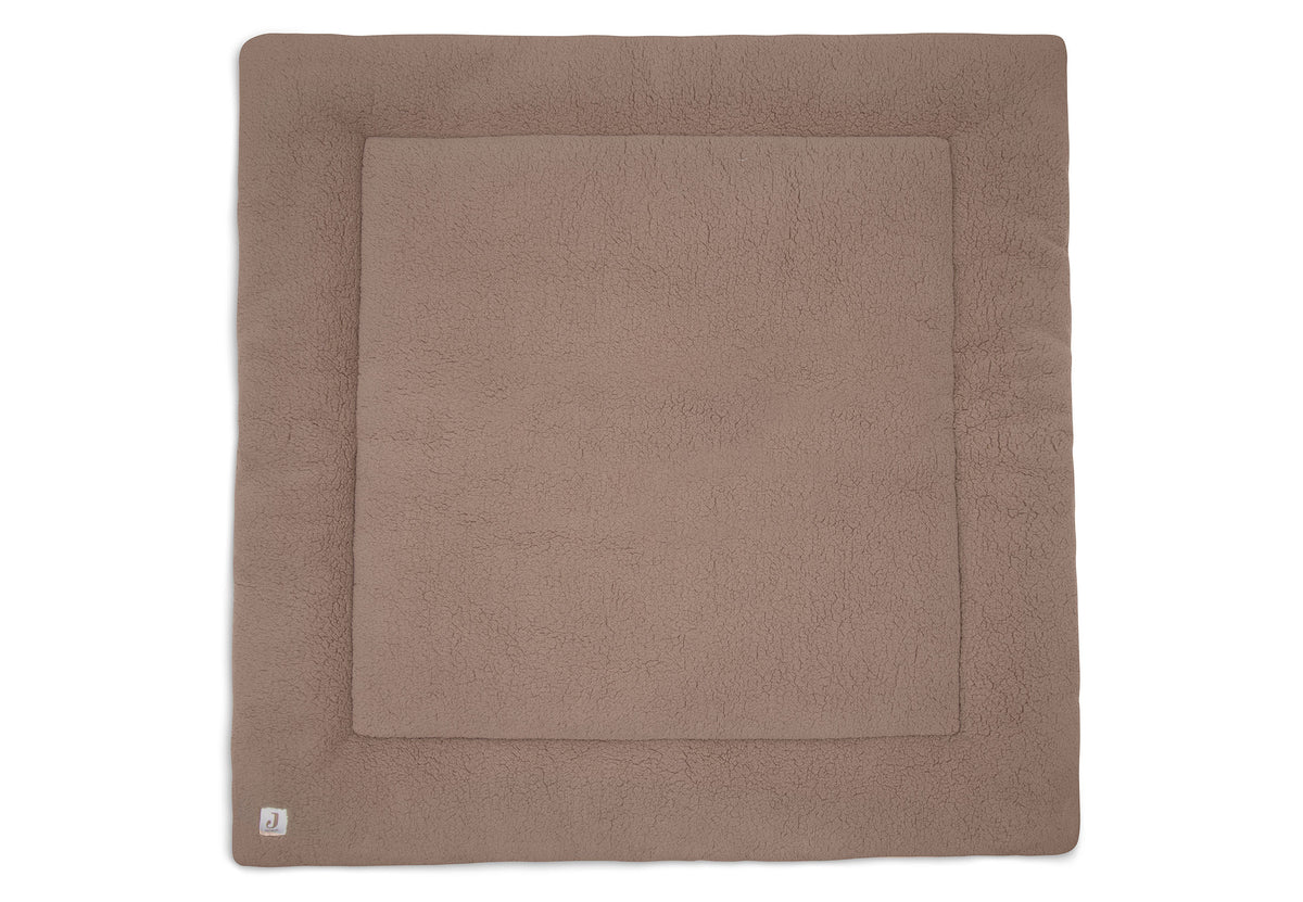 Tapis d'éveil – Cloudy Rib Milky Coffee – 100 x 100, vue détail 1