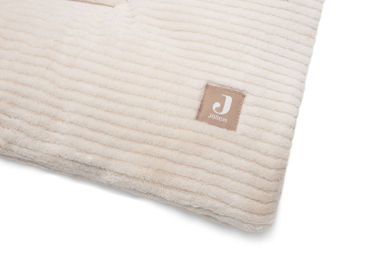 Tapis d'éveil – Cloudy Rib Oatmeal – 100 x 100, vue détail 2