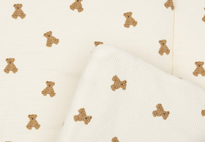 Tapis de parc - Mini Teddy Bear Little Waffle - 75 x 95 cm