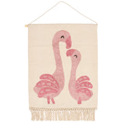Tapis mural - Safari Friends - Flamant Rose