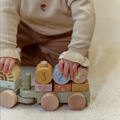 Train en bois – Safari Friends