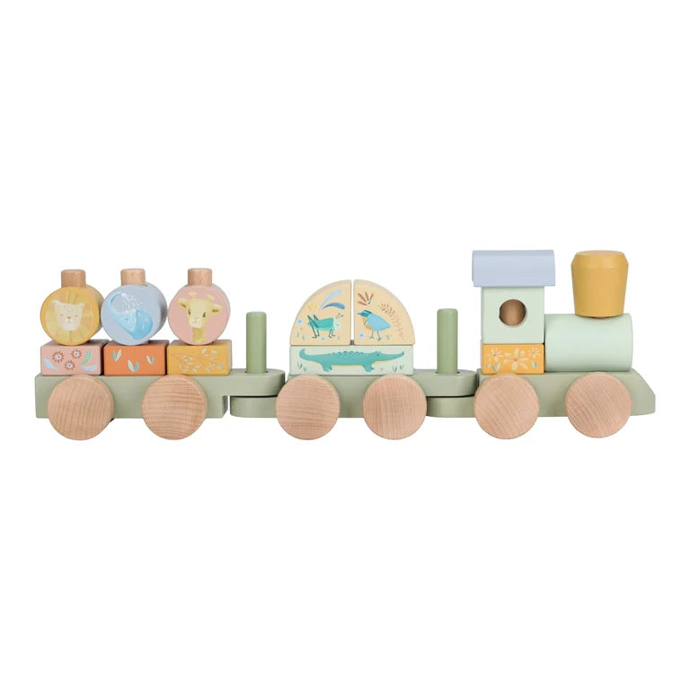Train en bois – Safari Friends