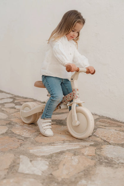 Tricycle évolutif 4 en 1, coloris Blanc