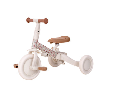 Tricycle évolutif 4 en 1, coloris Blanc