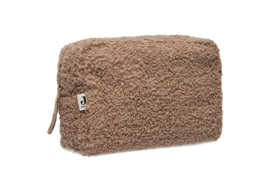 Trousse de soins pour bébé en tissu bouclette biscuit