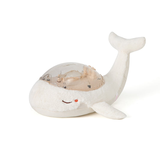 Veilleuse musicale projecteur – Baleine Blanche