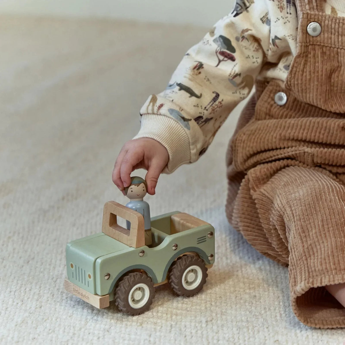 Voiture de Safari avec figurine – Safari Friends