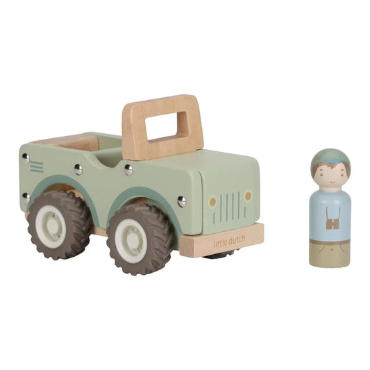 Voiture de Safari avec figurine - Safari Friends