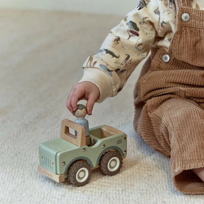 Voiture de Safari avec figurine - Safari Friends