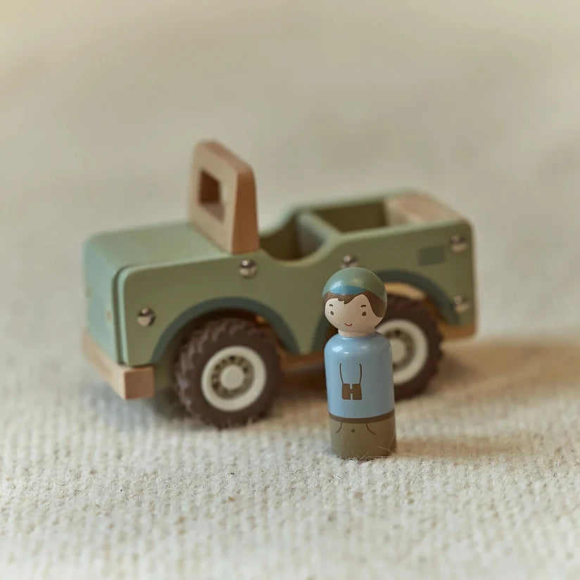 Voiture de Safari avec figurine - Safari Friends