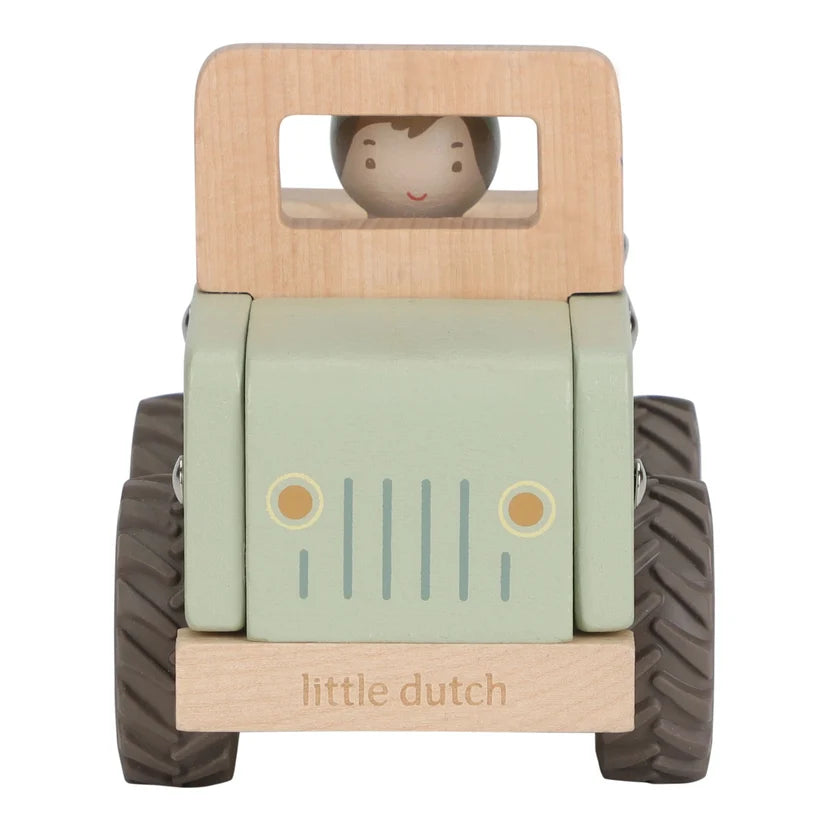 Voiture de Safari avec figurine - Safari Friends