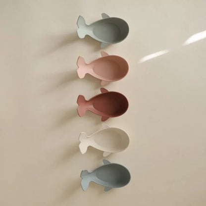 Jouets de bain baleines à empiler