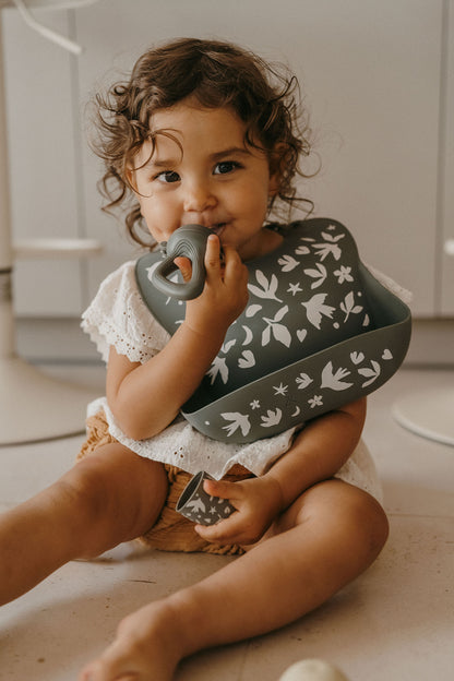 Bavoir en silicone - Birdy