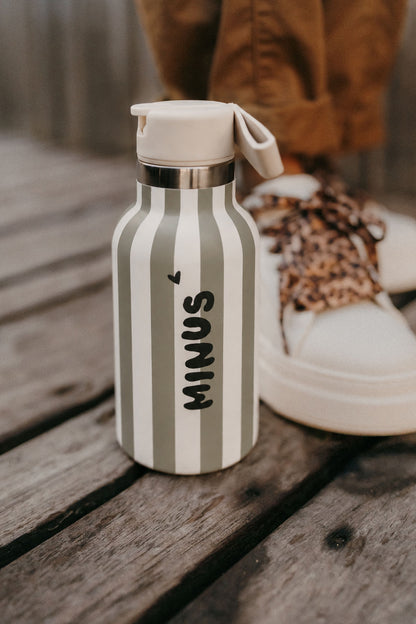 Gourde isotherme - Stripe Kaki